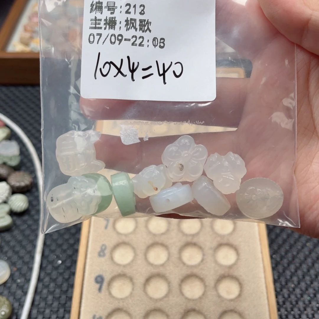 【闪购商品】石英质玉未镶嵌珠宝半成品高****秃