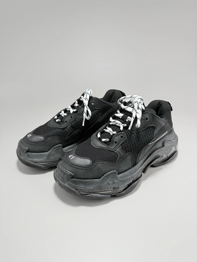 95新 Balenciaga/巴黎世家 巴黎世家TRIPLES老爹鞋41码 95新13492