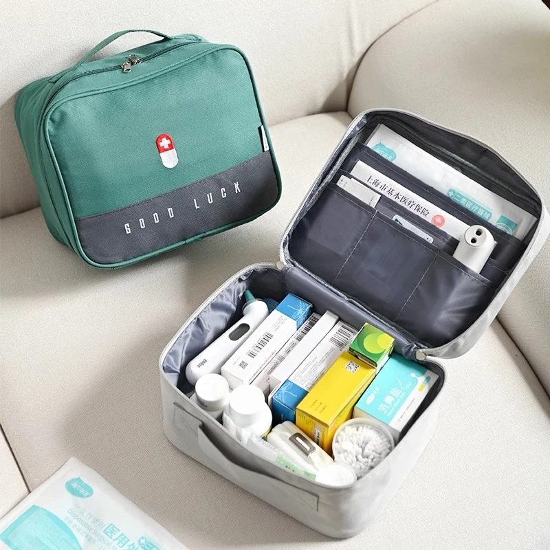 医药箱健康包小型药箱宿舍学生旅行医药包便携药品药物药品袋
