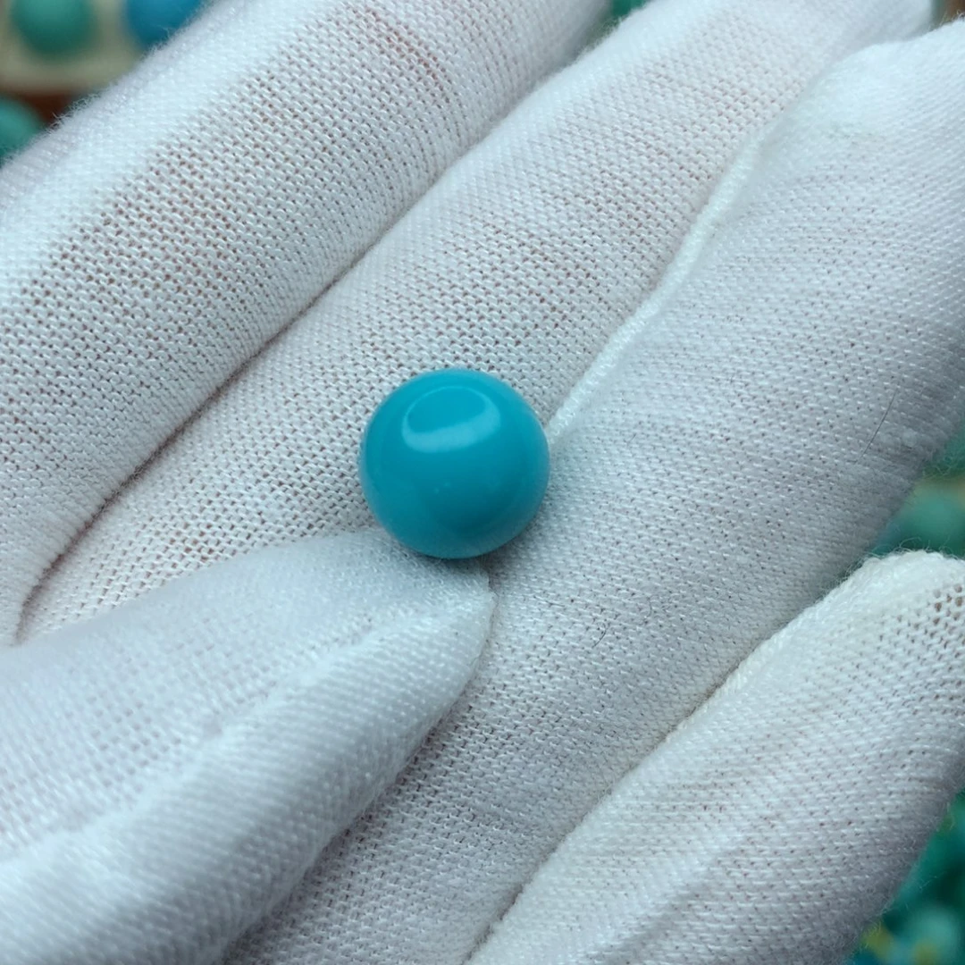 卡10蓝绿色精品圆珠