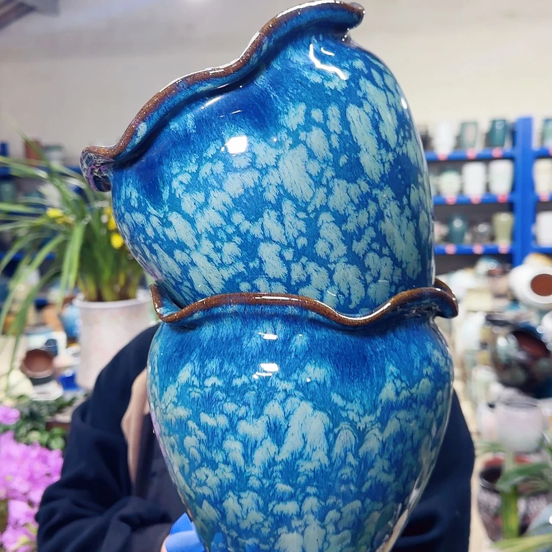 花盆紫砂高17口17