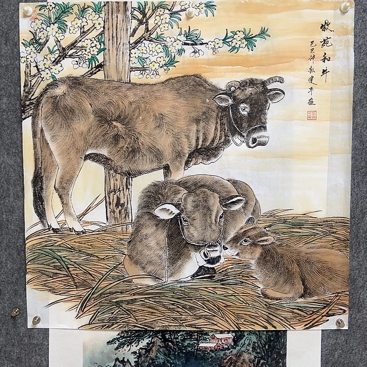 蒲***英国画精品国画手绘作品