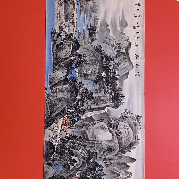 国画山水花鸟字画书画国画