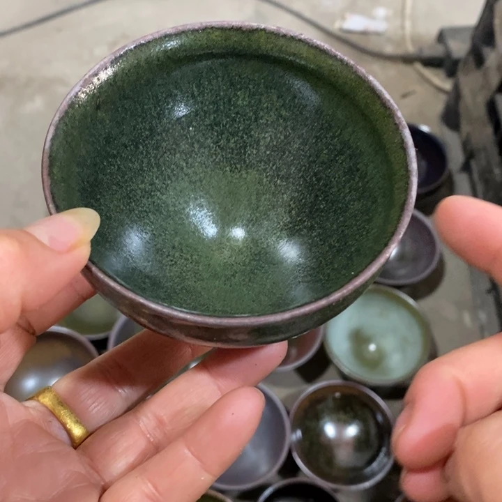 盖碗建阳建盏微瑕茶盏