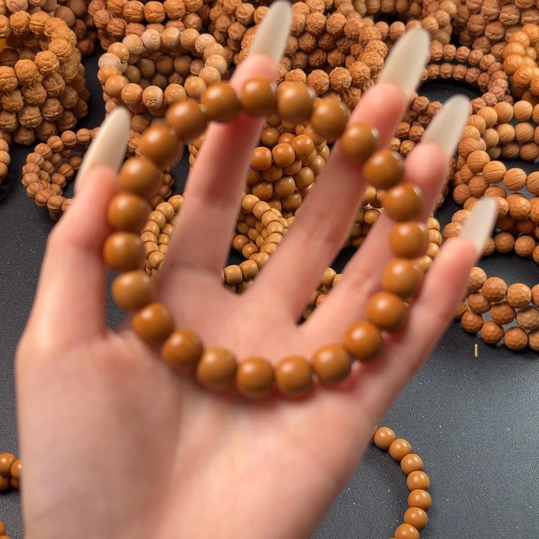 猴头核桃手串泛油无暇小老型