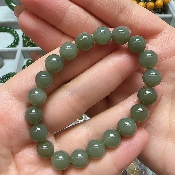 和田玉未镶嵌手串