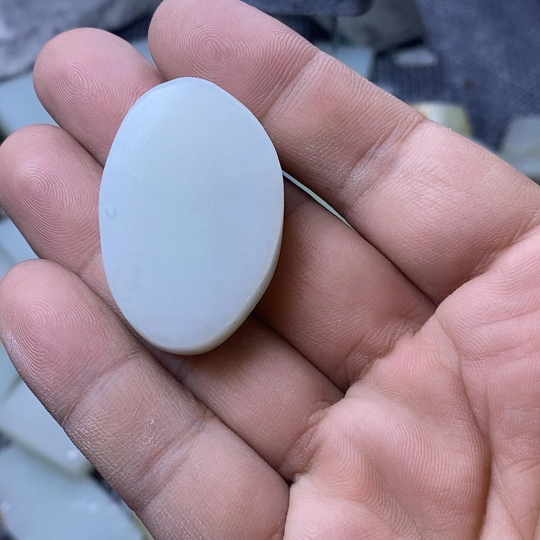 常***森定制和田玉未镶嵌牌