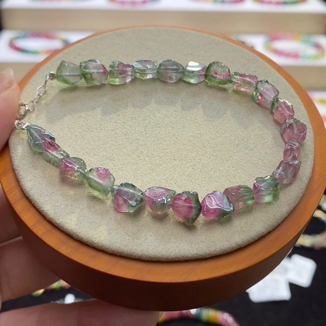 【闪购商品】碧玺手串未镶嵌两天看货期