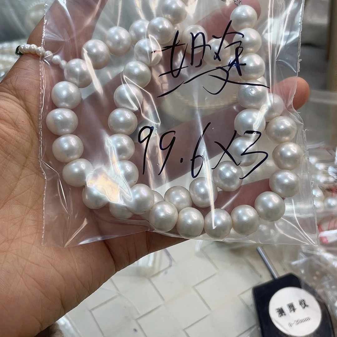 千***途淡水珍珠发饰银S925镶嵌