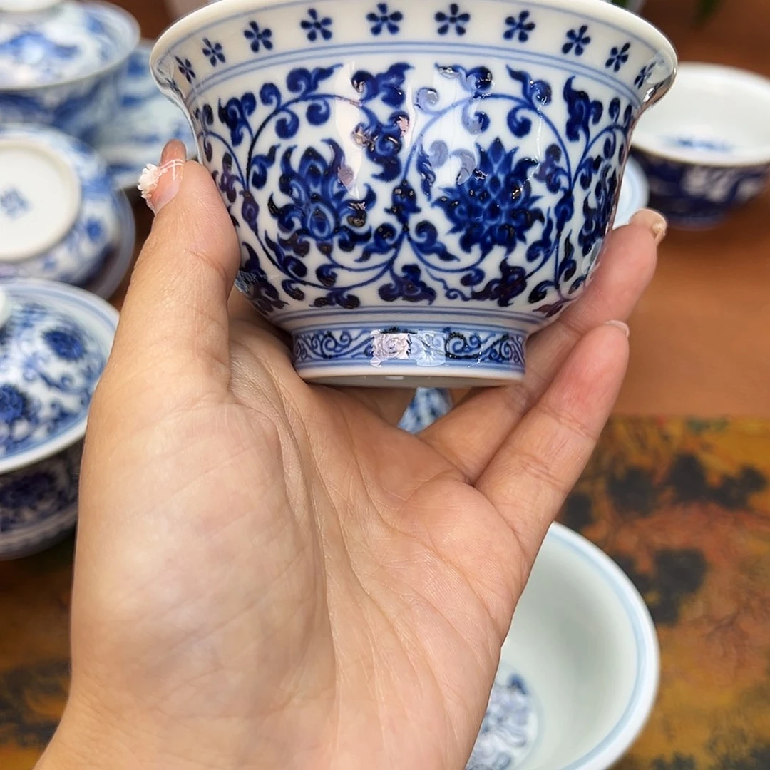 杯小**0景德镇手绘主人杯