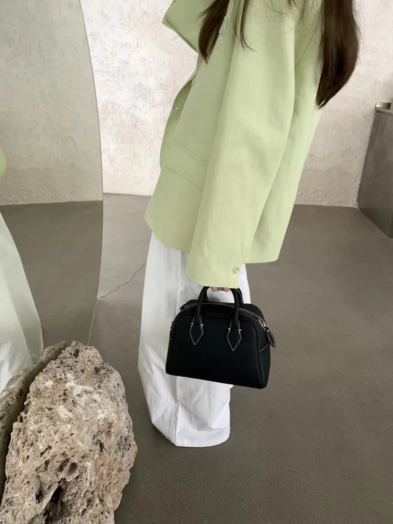 07301 简约时尚春秋韩系气质感纯色外套