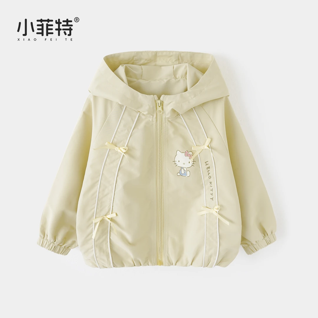 小菲特秋季新款女童装时尚上衣中大童休闲洋气儿童外套YNYQ52535