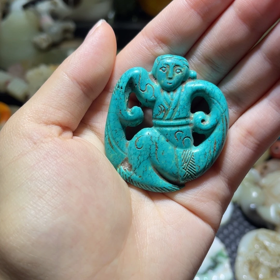 未镶嵌和田玉（糖玉）挂件