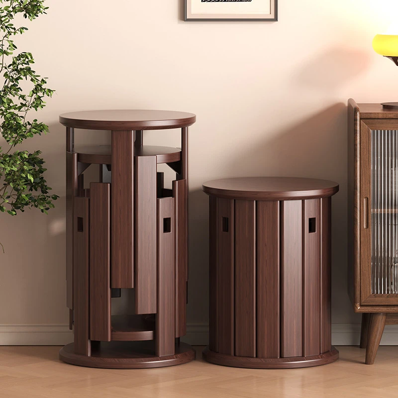 实木小凳子可叠放餐椅餐桌椅小凳子餐桌家用客厅座椅板凳坐墩矮凳