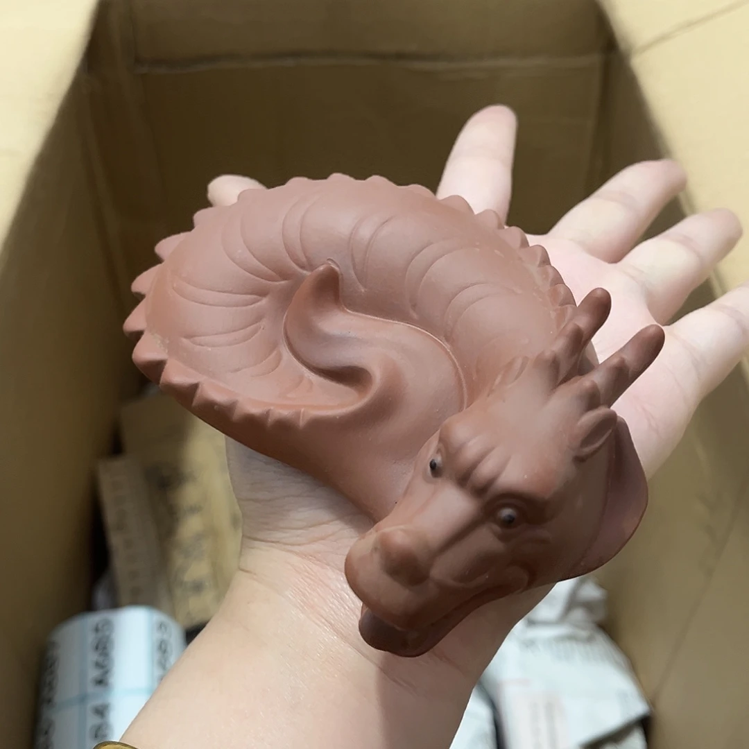 瓷片茶摆件工艺品摆件666