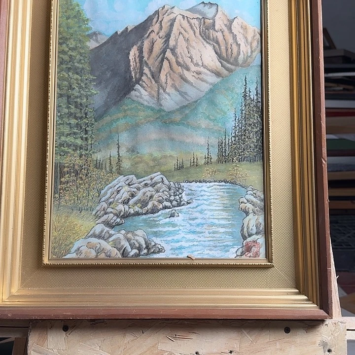 八***海带框画拍下玻璃不包运损不退不换