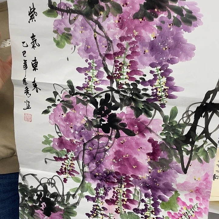 国画纯手绘国画作品