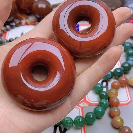 【闪购商品】足铂镶嵌玛瑙/玉髓珠宝奇石游****3