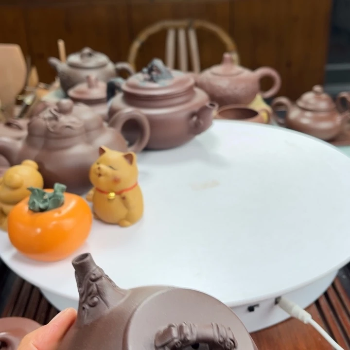 传***哥茶壶紫砂紫砂花茶