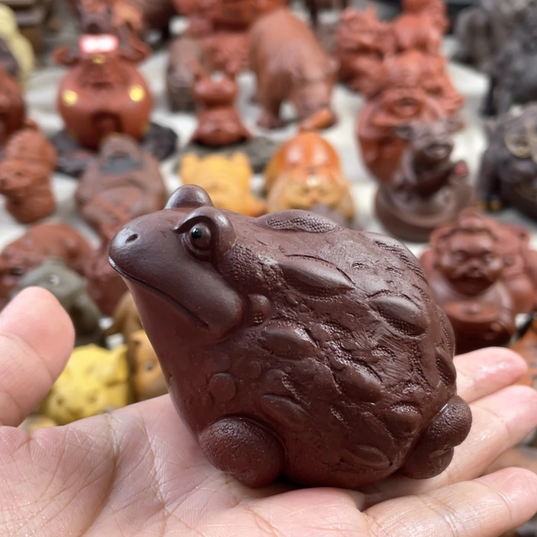 【闪购商品】紫砂茶宠紫砂青蛙