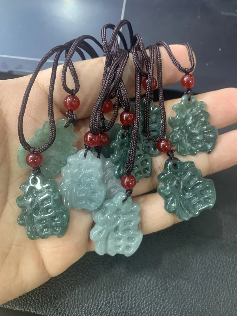 小蕊翡翠-福牌挂件随机发其一