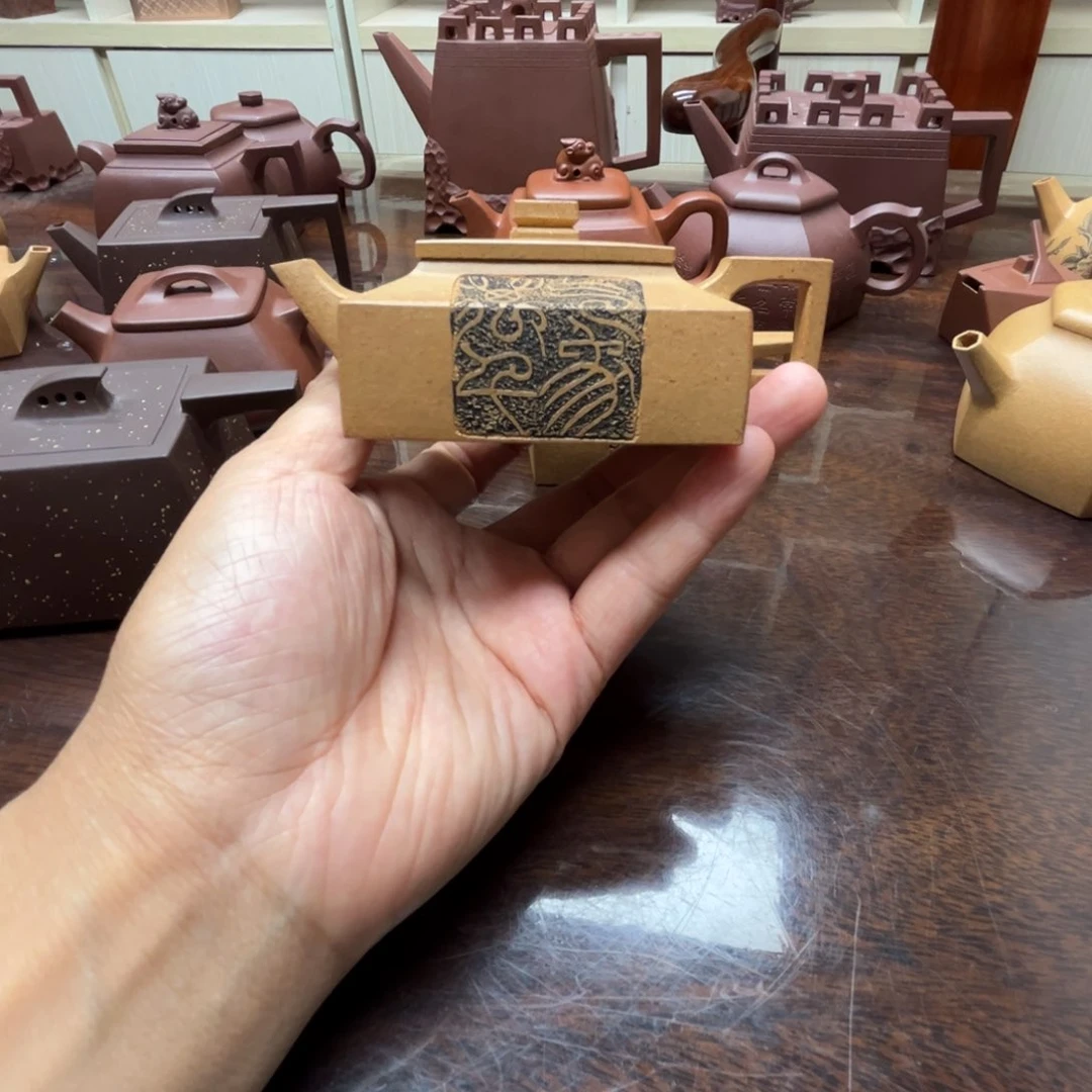 茶壶紫砂之**归黄金段泥100c c