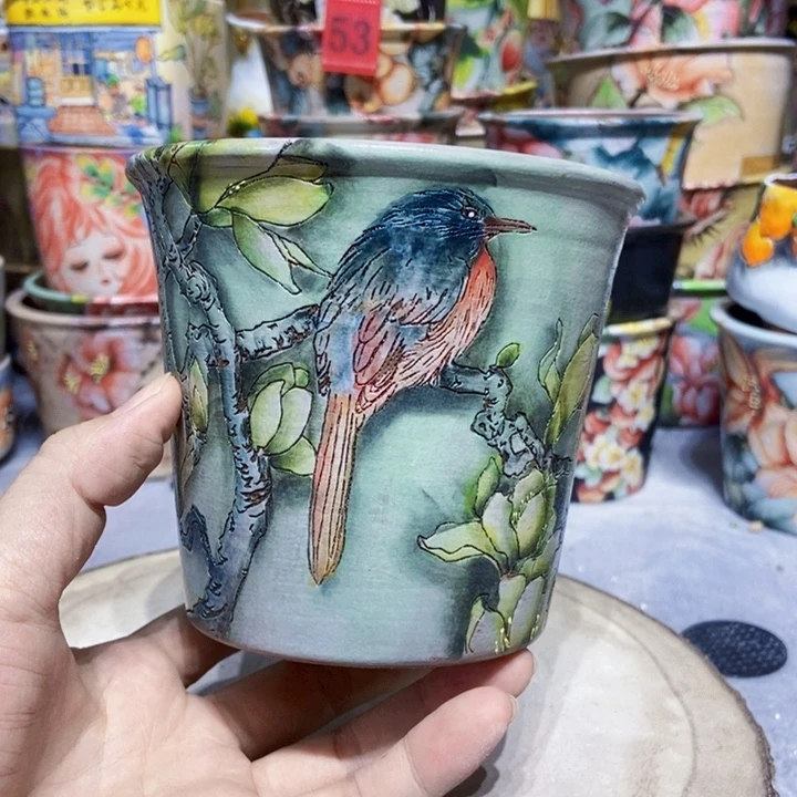 景德镇艺术手绘作品