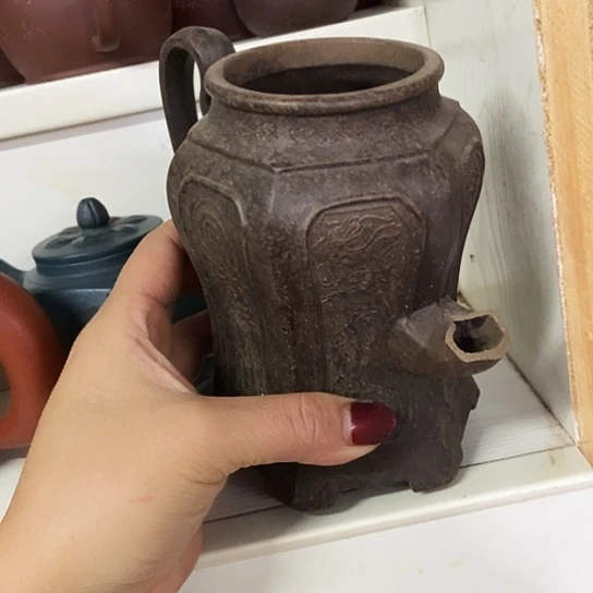 手工制作宜兴紫砂