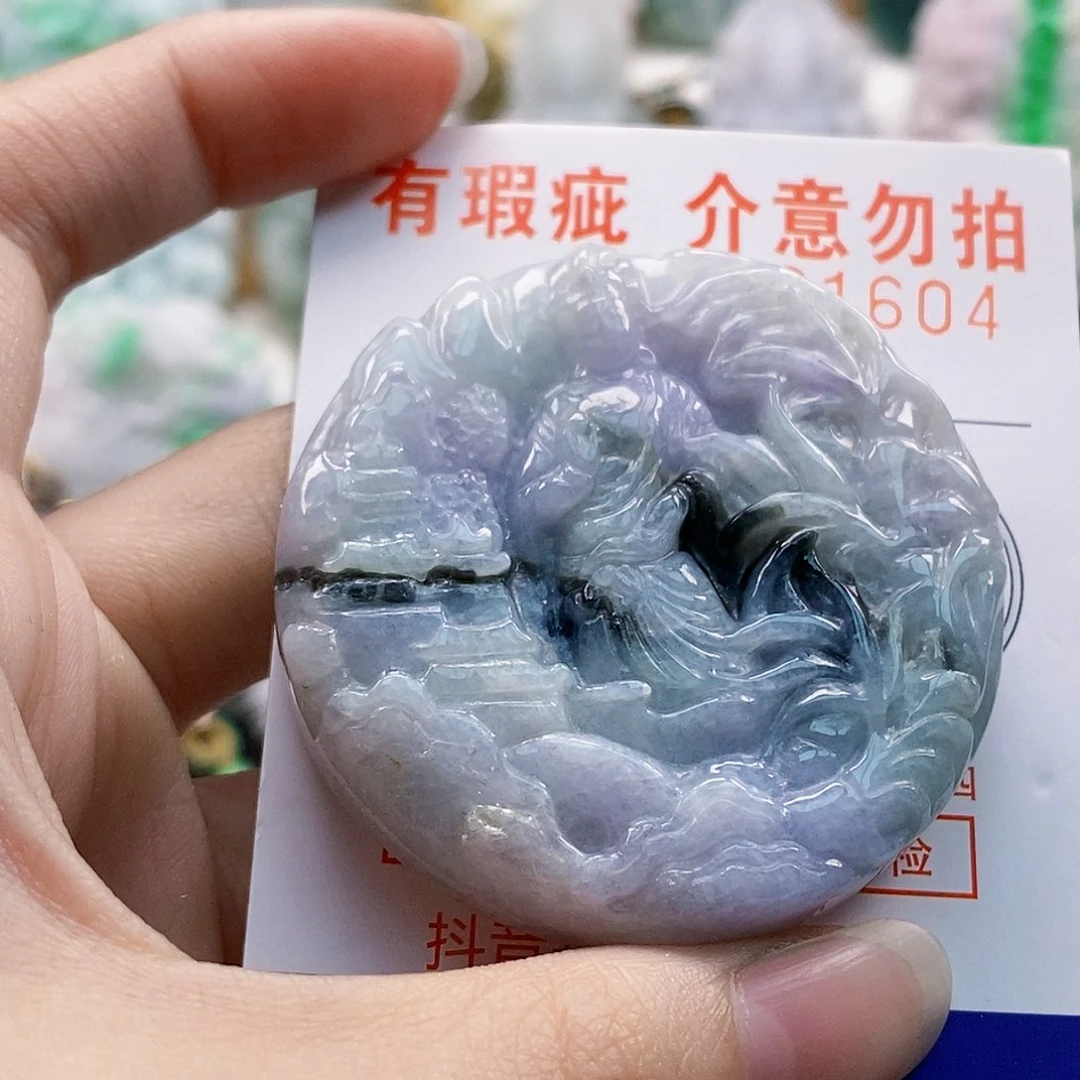 吊坠(不含链)未镶嵌翡翠