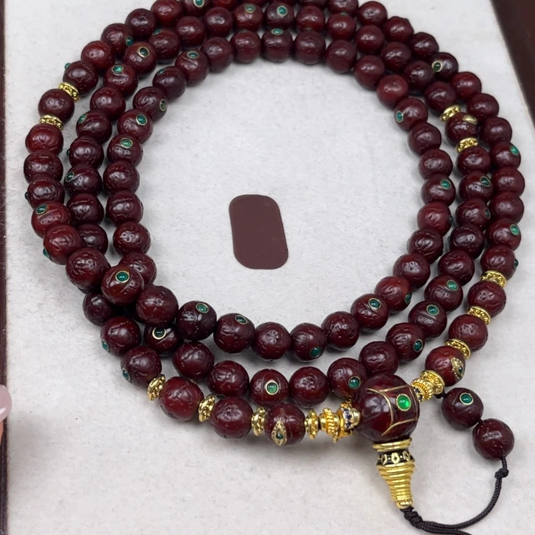 染***屿凤眼菩提吊坠凤眼