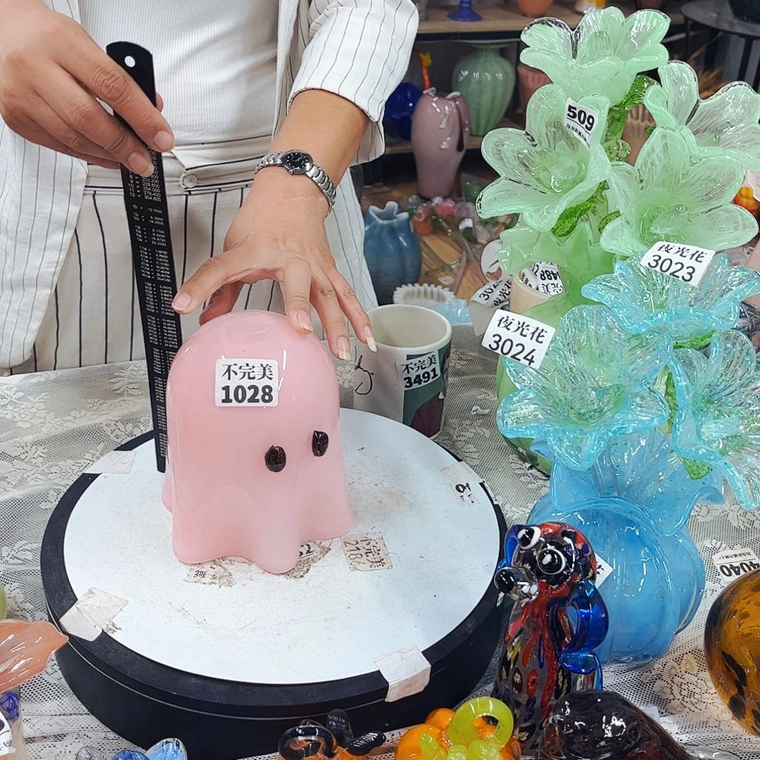 1028 家悦琉璃工艺品不完美