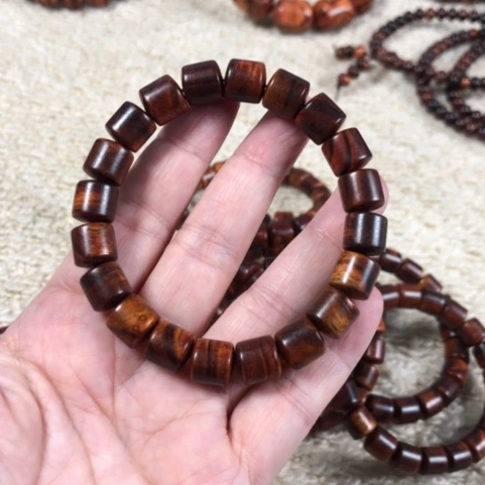 黄花梨/降香黄檀海南黄花梨1.0桶珠