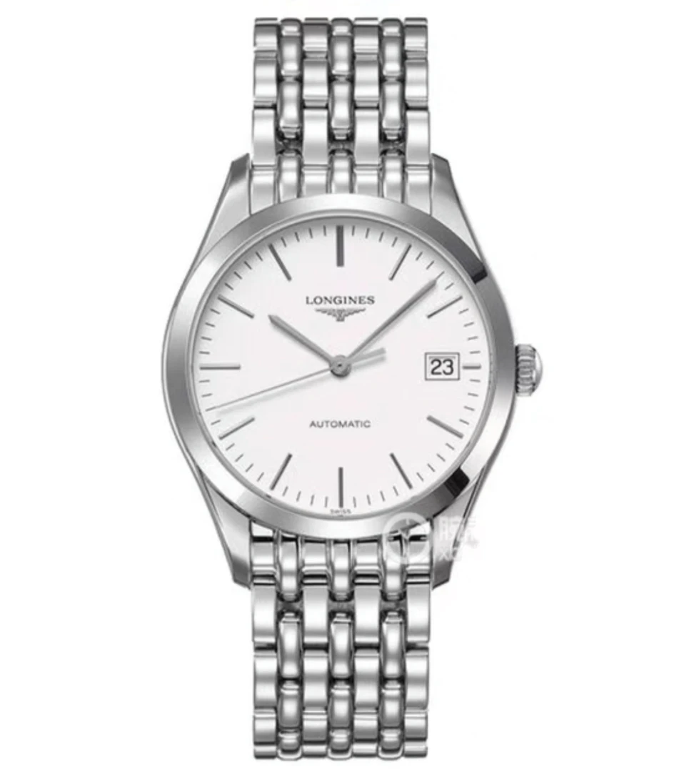 99新 Longines/浪琴 /雅致898白条丁/表径36/自动机械男表