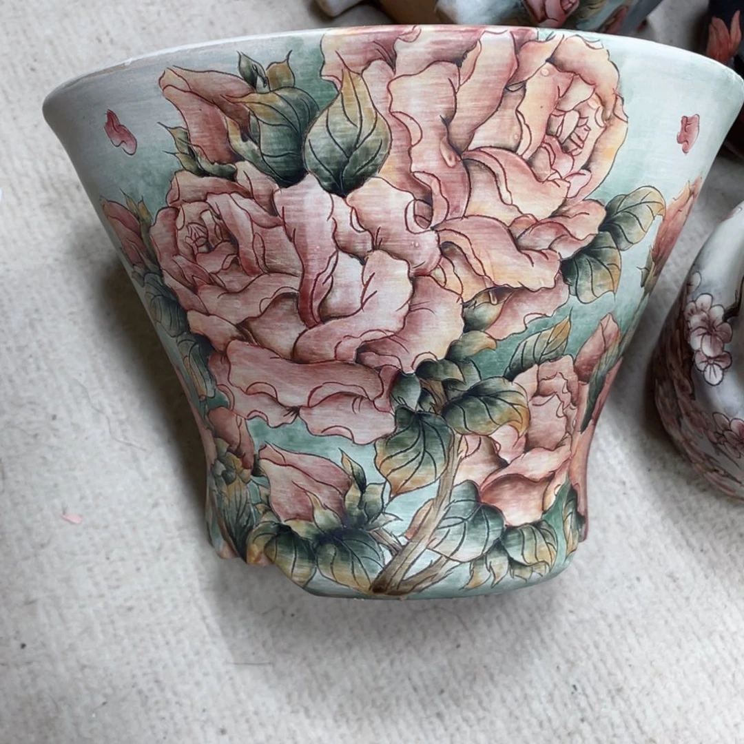 紫砂花盆戒****你陶瓷多肉花盆精品