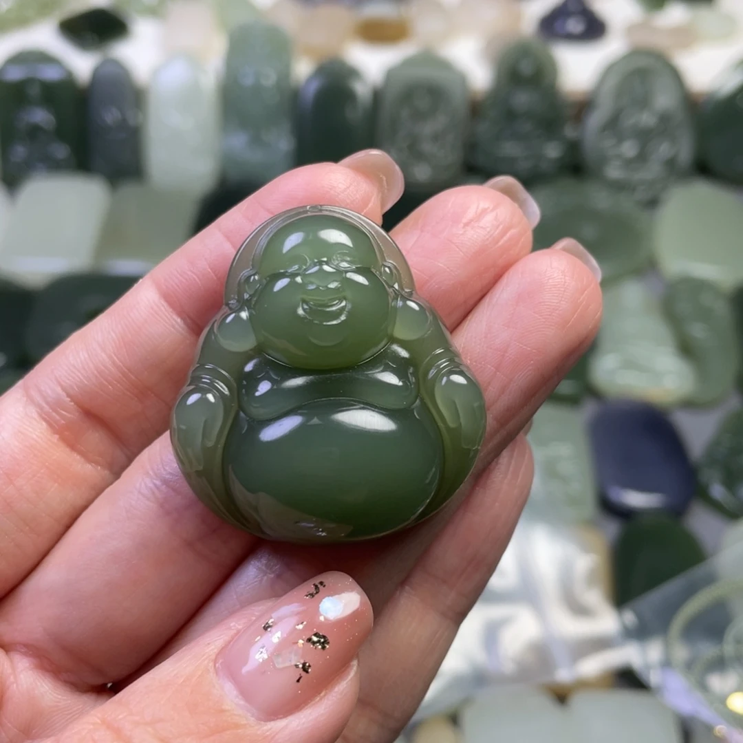 和田玉颈饰未镶嵌阿***力