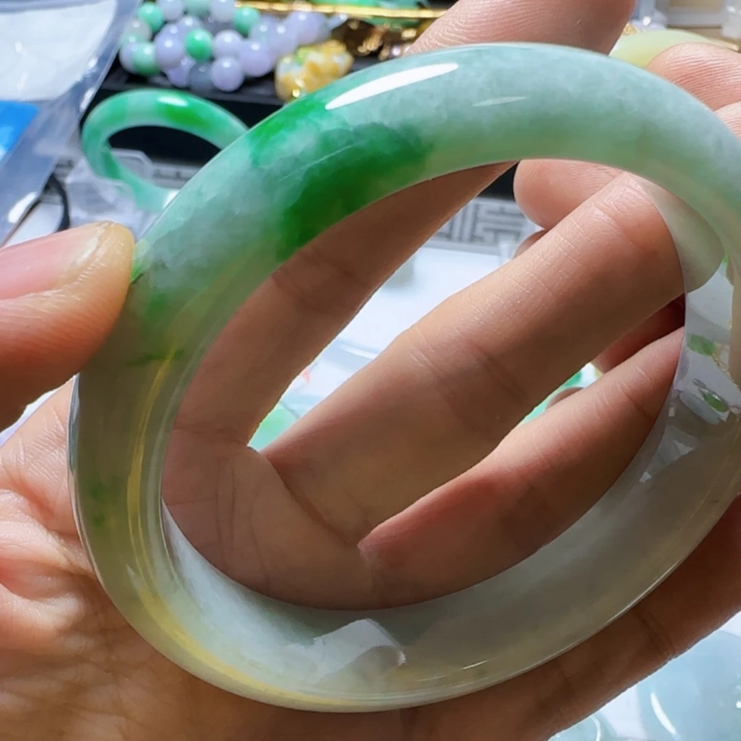 翡翠未镶嵌手镯翡翠350