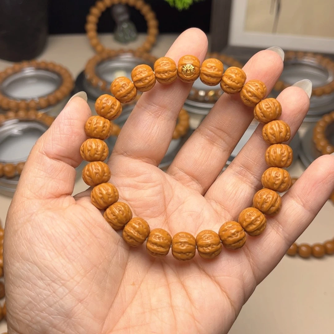 猴头核桃手串无暇京巴陵