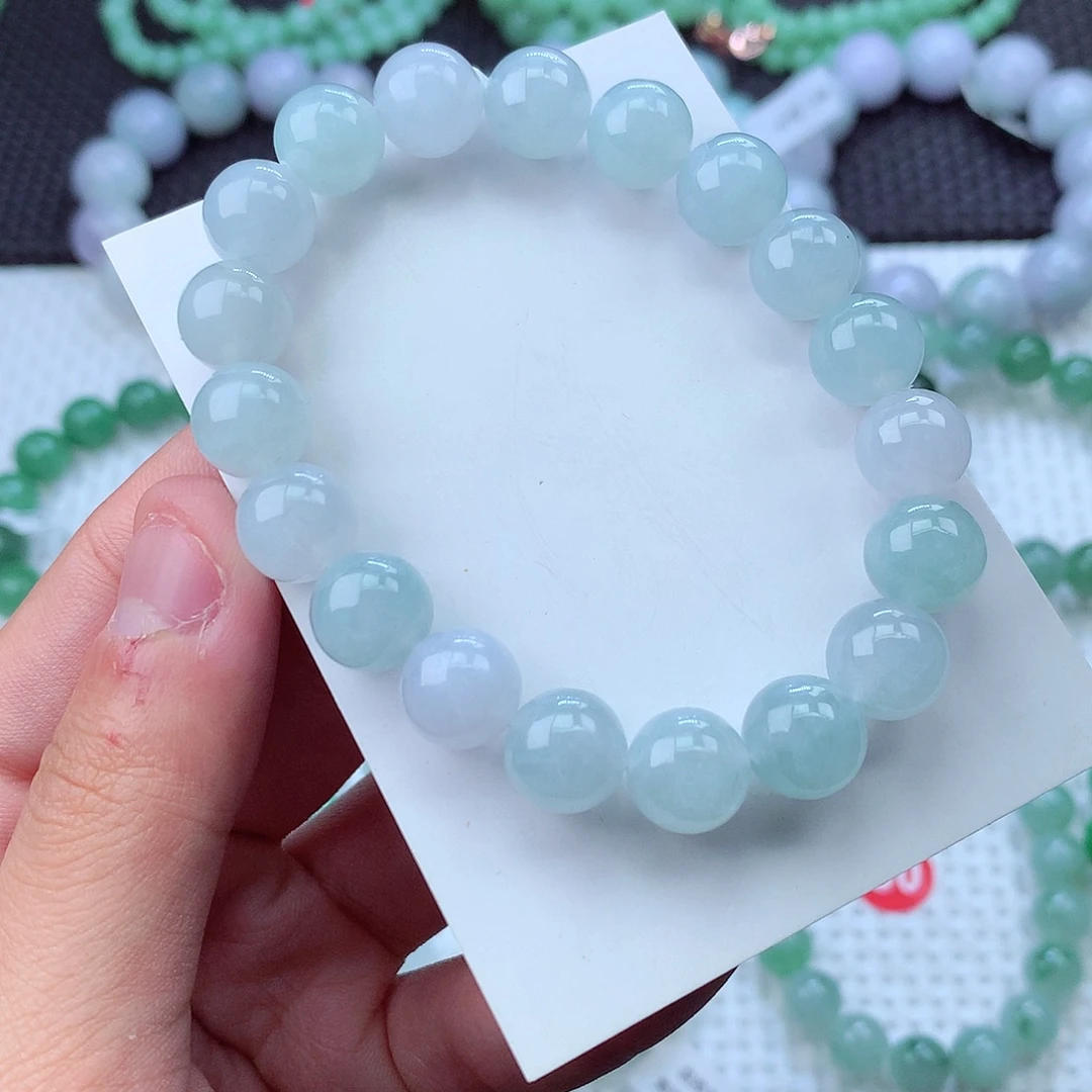 翡翠未镶嵌毛衣链