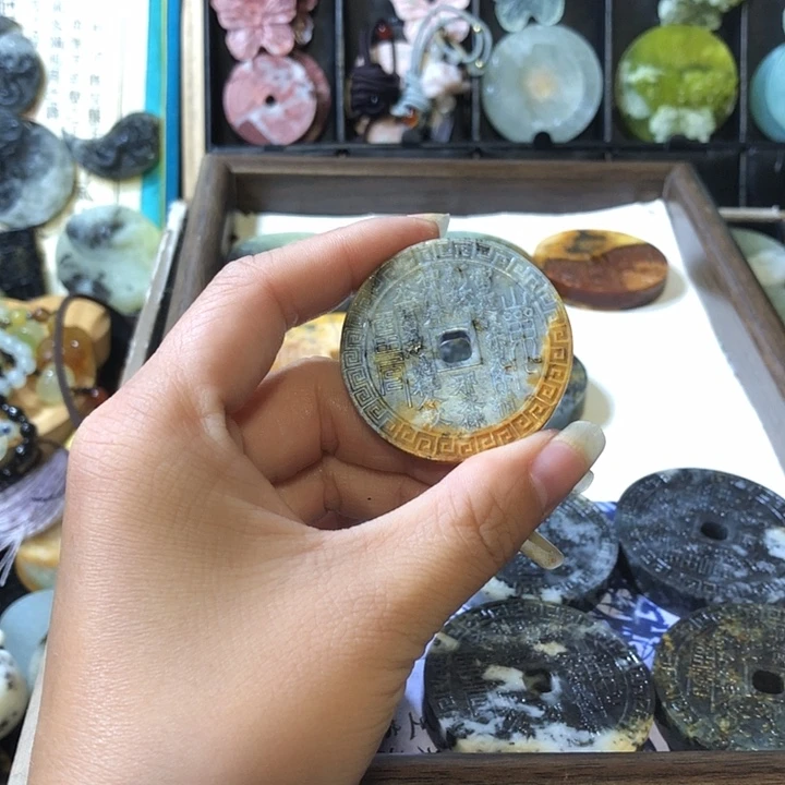 未镶嵌岫玉岫玉挂件