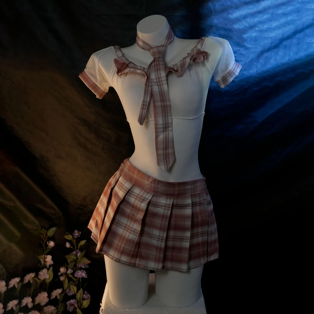 [80-120斤]甜美可爱jk性感少女学院风日系纯欲角色扮演短款学生群