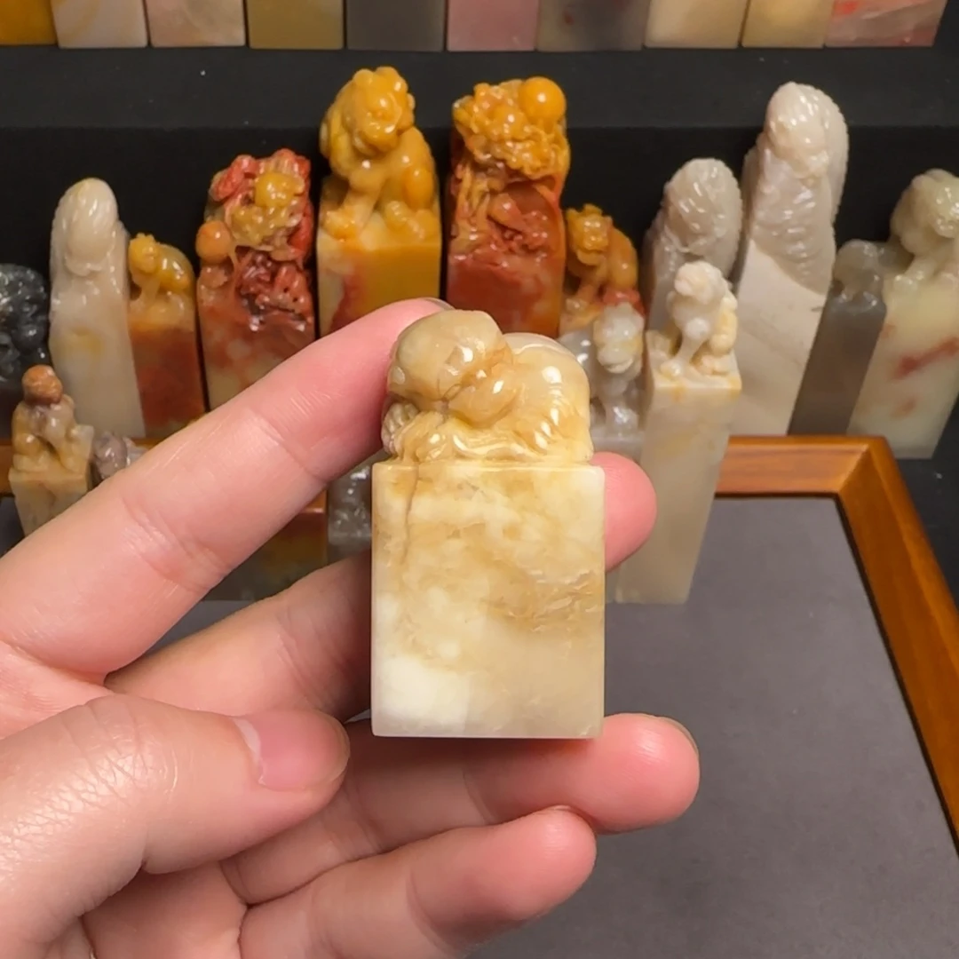 巴林石印石梦****?黄花冻