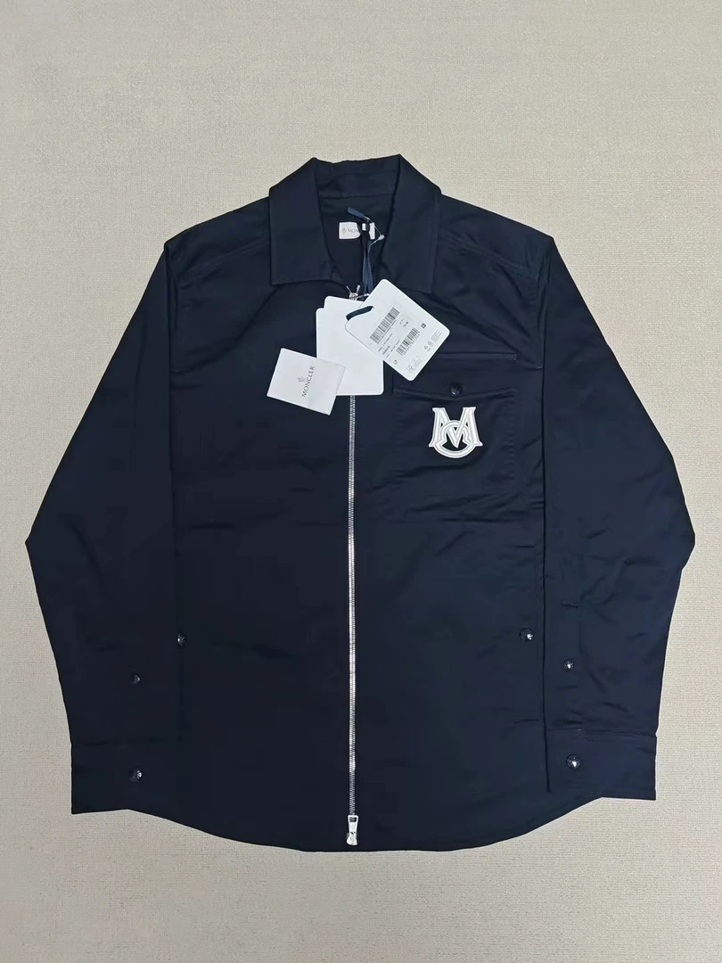 99新 MONCLER M码 兔年新春系列拉链翻领夹克