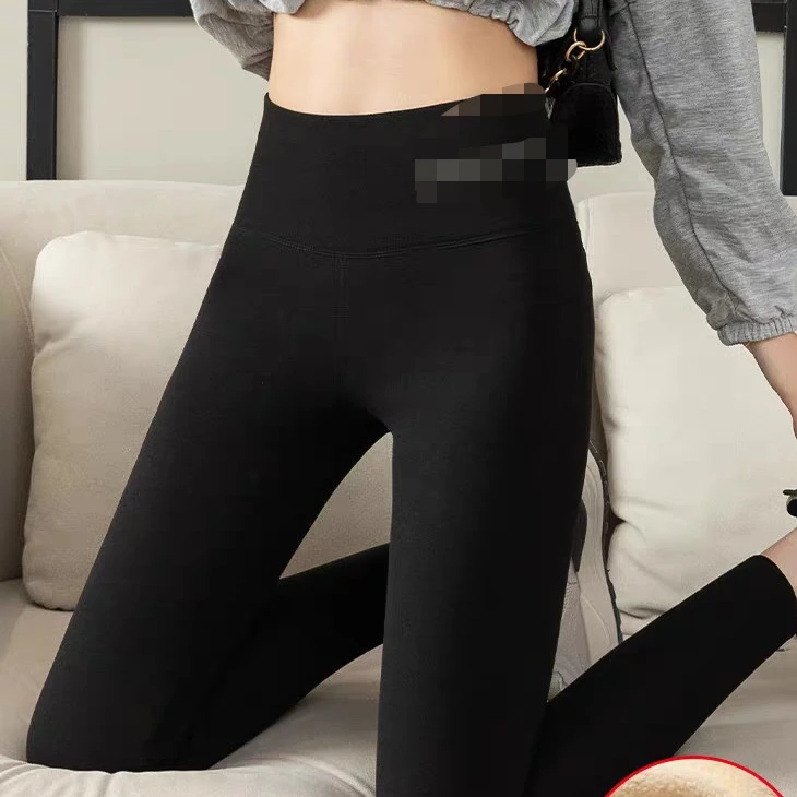 时尚女装一线裆竖条裤8062