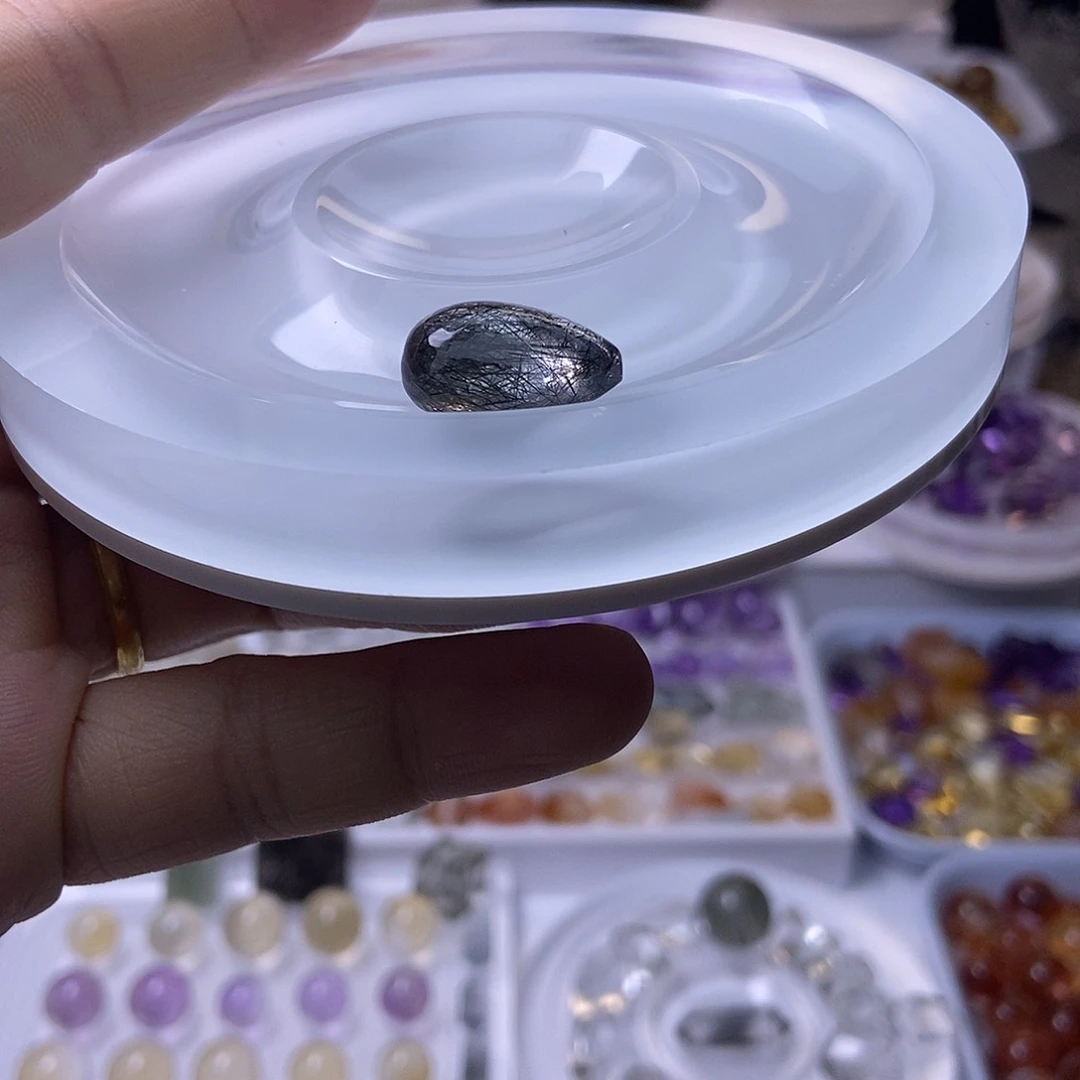 *****水晶手串未镶嵌天然水晶定制打孔不退换