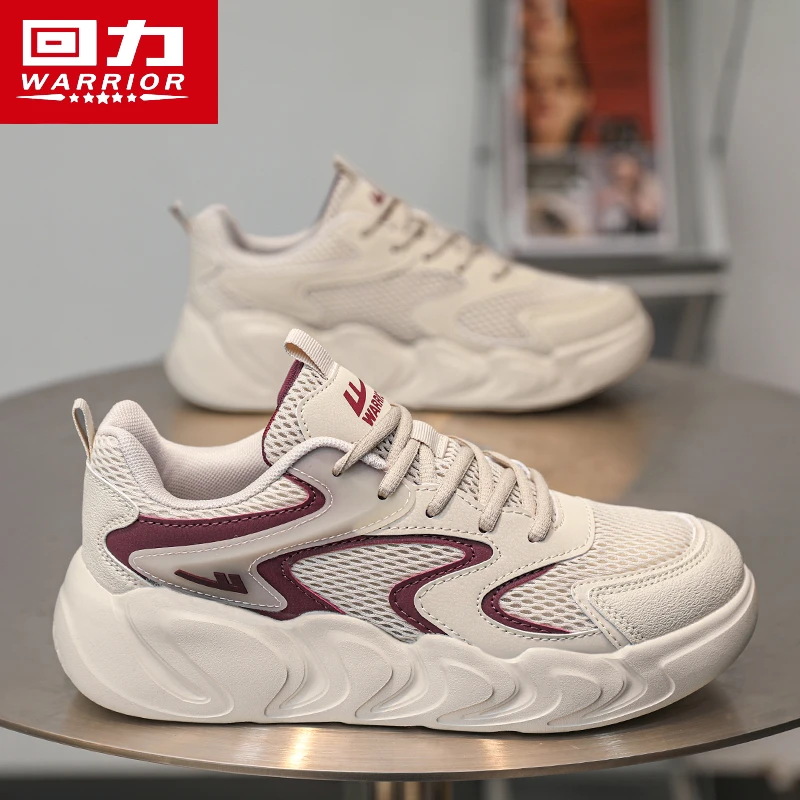回力男鞋夏季网面夏季休闲运动鞋学生潮流百搭跑步青少年厚底板鞋
