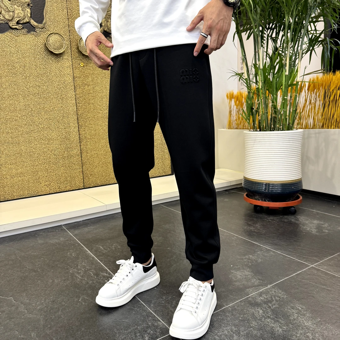 9907款秋季男士时尚百搭运动休闲透气修身显高显瘦潮流小脚休闲裤