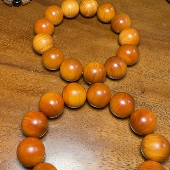 柏木（崖柏）全陈化老料1.8串