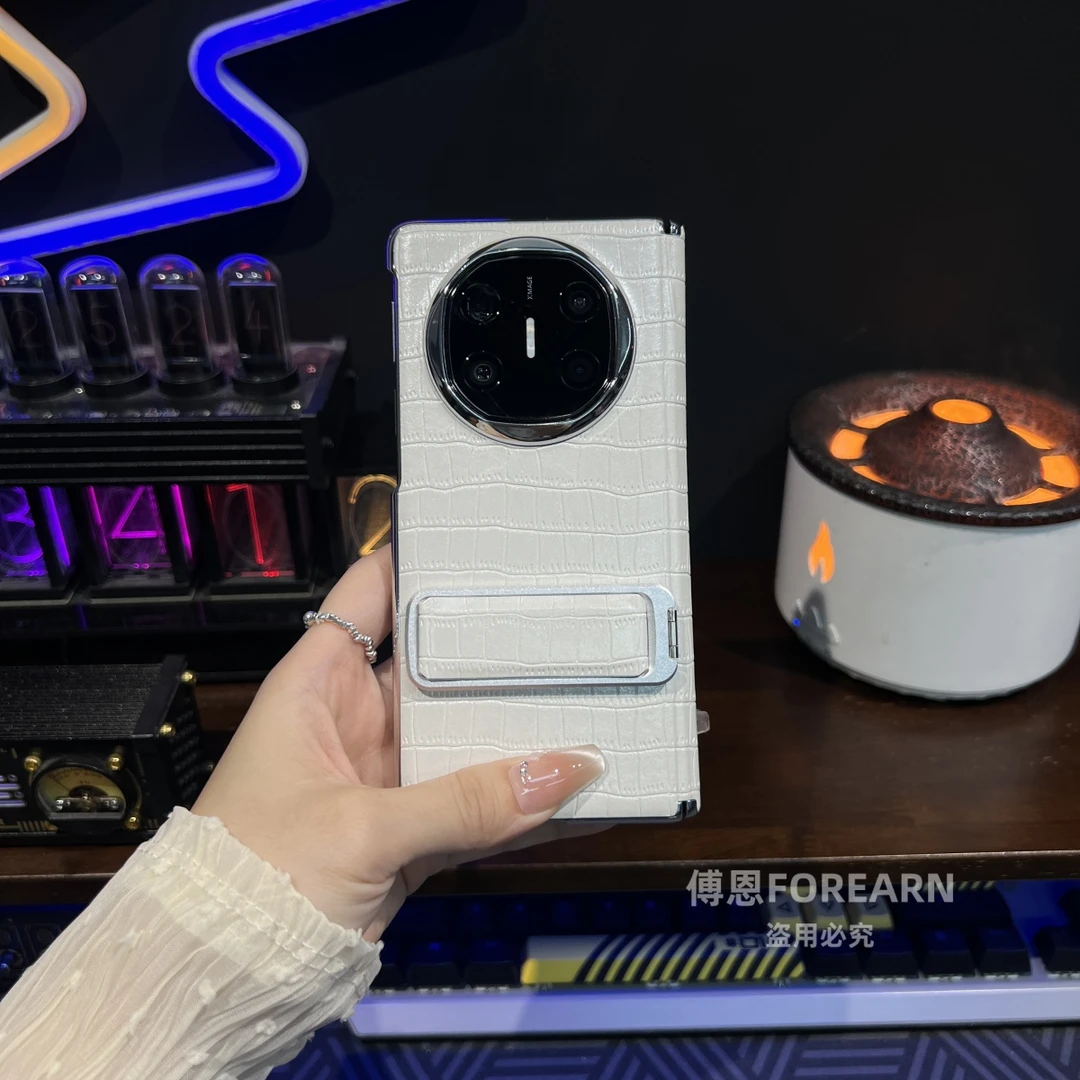 适用于华为matex6手机壳腕带支架matex5新款中轴超薄后壳x3保护套