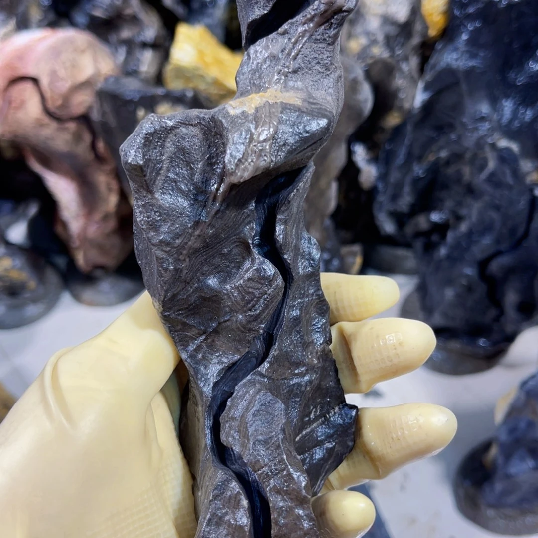 山*附石盆景一物一拍