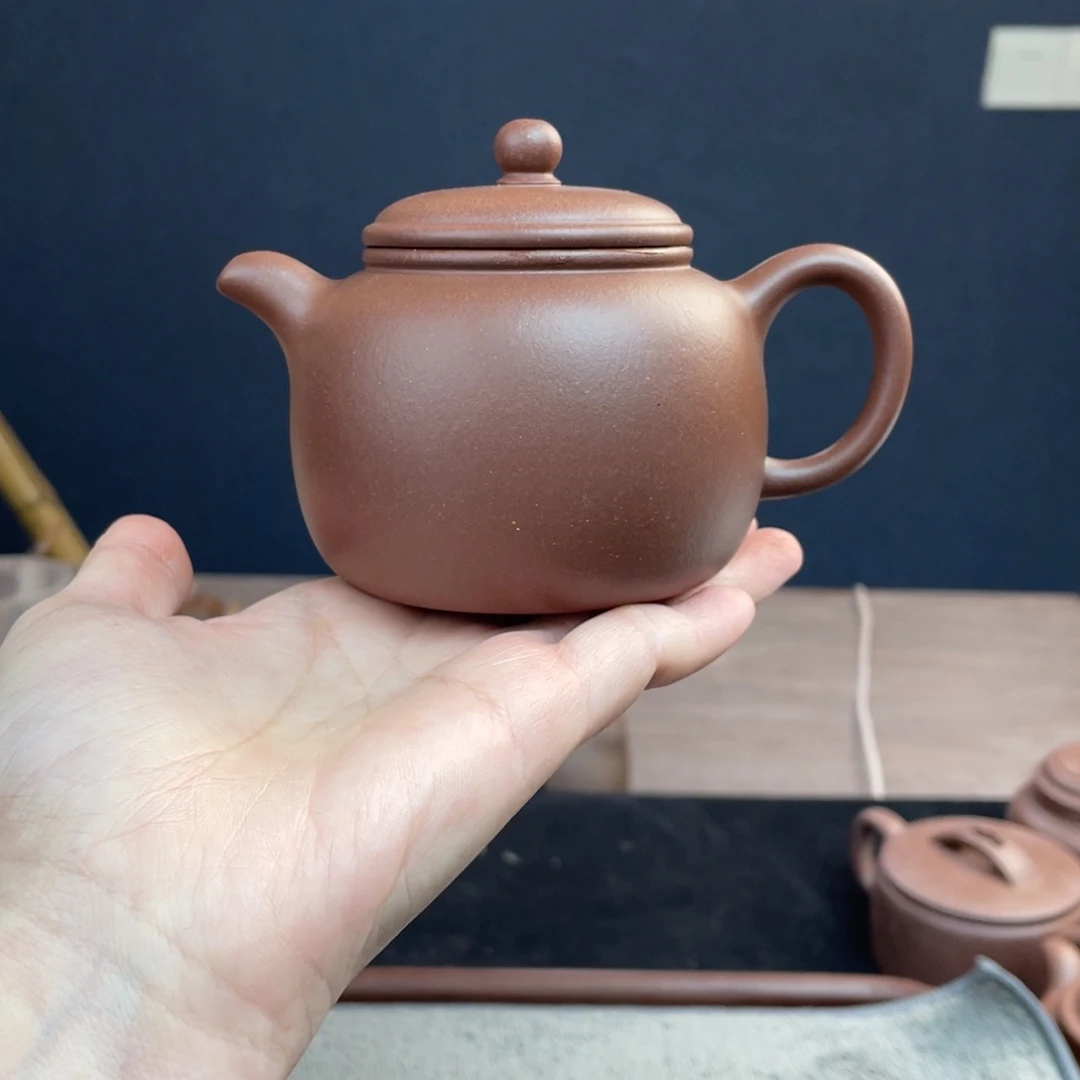 紫砂茶壶全手工底槽清匏尊180cc